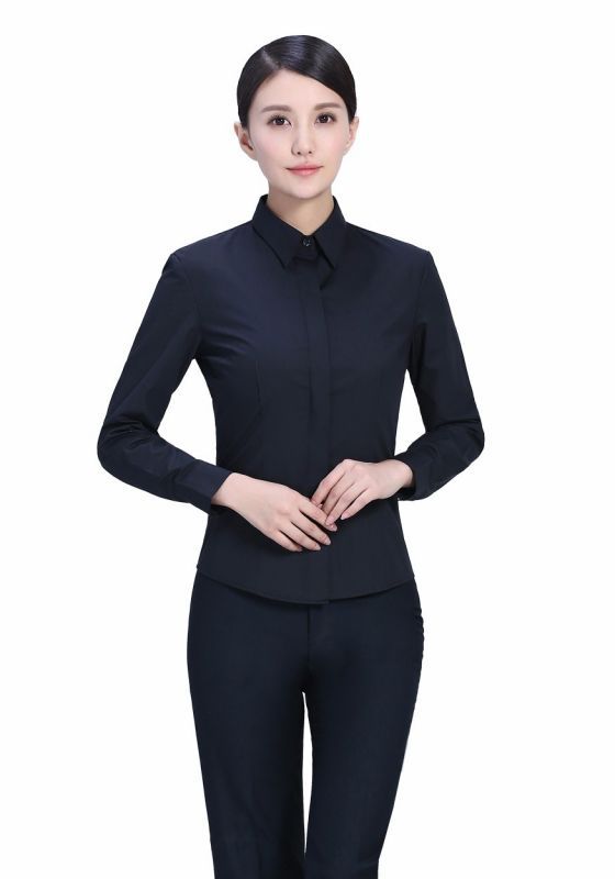 衬衫黑色女 衬衫黑色女