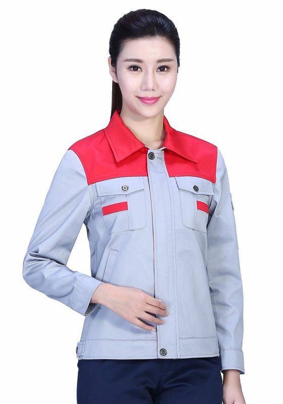 银灰拼红+深裤 银灰拼红+深裤