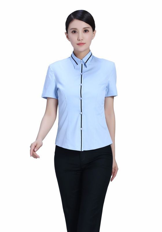 衬衫湖(hú)蓝女 衬衫湖(hú)蓝女